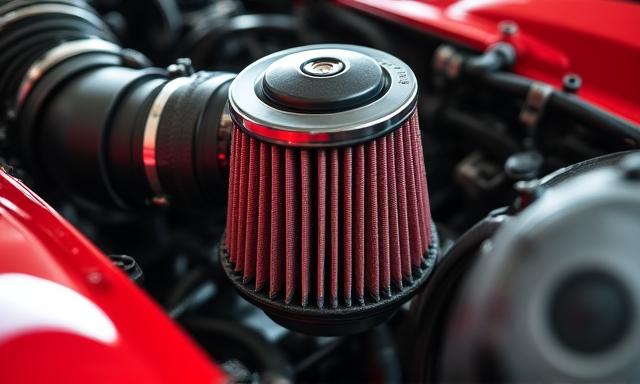 High performance air intake installatie